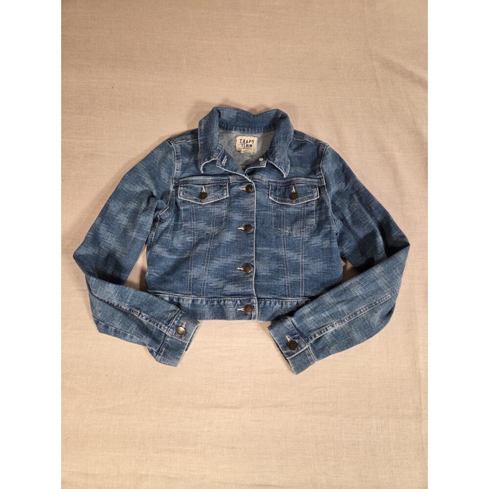 Chaps Denim Jacket‎ Girls Size L 12-14